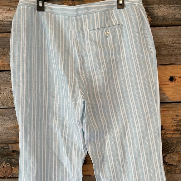 Tommy Hilfiger Linen Stripe Pants - Picture 5 of 7